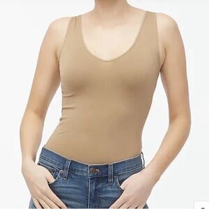 J.Crew layering tank top in sand Sz-S. O18